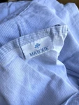 Matouk Twin Set (king Case Standard & Fitted) Blue Stripe. Fixed Price $45.00.