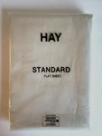 Hay Standard Flat Sheet Nwt Us Full/queen 100% Cotton Turkey Light Grey Gray. Fixed Price $14.99.