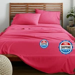 American Home Collection Queen Sheet Set Ultra-soft Microfiber 15-INCH Deep Po. Fixed Price $49.71.