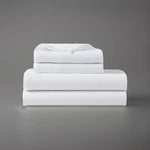 Lauren Ralph Kent Cotton-linen Sheet Set Size Queen White Nwt. Fixed Price $149.00.