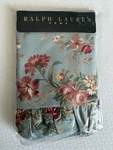New Ralph Lauren Yvette Floral Blue Two Ruffled Premium Standard Pillowcases Set. Fixed Price $219.99.