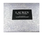 Lauren Ralph Soma Blue Ink Paisley 4P Extra Deep Full Sheet Set Cotton.... Fixed Price $131.31.