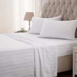 Sleep Zone Striped Cooling Bed Sheets King Size Set 4 Piece - Super Soft Fitted. Fixed Price $41.29.