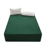 Bedding Size Fitted Sheet Only- Bottom Matress Queen, Dark Green. Fixed Price $16.41.