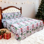 Hitime Soft Microfiber Christmas Sheet Set Deep Pocket Fit 16" Bedding. Fixed Price $24.99.