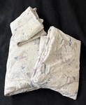 Pottery Barn Kids Ellie Horse Equestrian Pink Blue Twin Sheet Set + Pillowcase. Fixed Price $35.00.