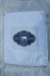 John Robshaw Textiles Long Staple Percale Cotton Twin Fitted Sheet White New. Fixed Price $79.00.