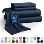 4 Piece Bed Set Microfiber Hotel Luxury Ultra Soft Deep Pocket. Fixed Price $19.99.