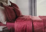 Yves Delorme Romance Cerise Standard Sham Cotton Sateen 20 X 30 New. Fixed Price $99.00.