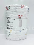Ikea Pildvargmal Twin Duvet Cover W/ Pillowcase Bed Set White Floral - New. Fixed Price $69.99.
