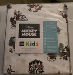The Big One Disney Mickey Mouse Heavyweight Flannel Sheet 3 Piece Set / Twin. Fixed Price $29.00.