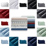 Mainstays Pillowcase Set 2 Pieces Standard Queen Super Soft Cushion Bedding. Fixed Price $19.99.