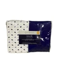 Colormate Twin Extra Long Sheet Sets (2) Txl Sears White Blue Solid Microfiber. Fixed Price $14.00.