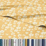 Cgk Unlimited Floral - Yellow Bed Set 1 Flat Fitted 2. Fixed Price $50.76.
