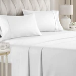 California King Size Sheet Set - Breathable & Cooling Hotel Luxury Bed Extra. Fixed Price $43.43.