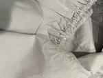 Cuddledown Portugal Nwt 1PC Queen Batiste Fitted Sheet Cool Gray 15 Percale. Fixed Price $149.00.