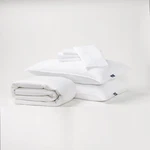 Serta Classic Bedding Bundle King Size Mattress Protector Sheet Set 2 Pillows. Fixed Price $199.99.