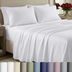 White Queen Sheet Set Deep Pocket - 1000 Thread Count Sateen, Thick And Natur.... Fixed Price $216.16.