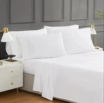 Hotel Signature Egyptian Cotton 400 Tc 6-PIECE Sheet Set White Queen. Fixed Price $59.95.