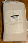 Casaluna King 300 Tc Temp Regulating Pillowcase Set Snowfall White New 20"X40". Fixed Price $24.95.