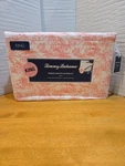 Tommy Bahama 4PC King Sheets 100% Cotton Percale Prewashed Pen & Palm Pink. Fixed Price $68.96.