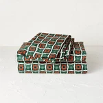 Printed Cotton Percale Sheet Set - Opalhouse Designed With Jungalow. Fixed Price $17.99.