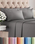 Queen 6 Piece Sheet Set Comfy Breathable & Cooling Ultrasoft Hotel Luxury B.... Fixed Price $59.02.
