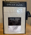 Wamsutta Dream Zone 400 Tc Queen Sheet Set 100% Cotton Sateen Silver Gray. Fixed Price $119.98.