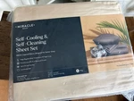 Miracle Made Sheet Set King Luxe Self-cooling Self-cleaning Ivory Nwt. Fixed Price $115.00.