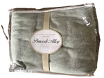 Bnip Peacock Alley Flannel 4 King Upcycled Sheet Set Sage Green Heathered New. Fixed Price $99.99.