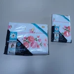 Vtg Nos Penn-prest Double Flat Sheet/pillowcase Set Floral Pink Rose J.c. Penney. Fixed Price $24.95.