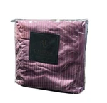 Ralph Lauren Brittany Stripe Purple King Size Fitted Sheet - New. Fixed Price $149.95.