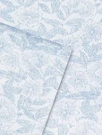 Laura Ashley Full Blossoming Blue Flowers 4 Pc. Sheet Set 100% Cotton. Fixed Price $72.00.