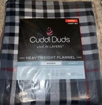 Cuddl Duds Heavyweight Flannel Sheet/pillowcase Set, Queen. Fixed Price $38.00.