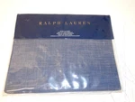 New Ralph Lauren Artisan Loft Laight Queen Size Flat Cotton Sheet - Navy Blue. Fixed Price $90.25.