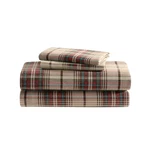 Eddie Bauer H1684 Montlake Plaid Beacon Hill Flannel 4-PIECE Sheet Set Queen. Fixed Price $89.10.
