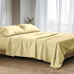Luxury 1500 Thread Count King Sheets Set - Egyptian Cotton, Beige. Fixed Price $153.99.