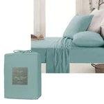 Micro Flannel Sheet Set Blue By Ardor. Fixed Price $64.49.
