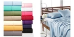 Aq Textiles Devon King Sheet Set, 900TC, Light Blue - Missing One Pillowcase. Fixed Price $24.99.