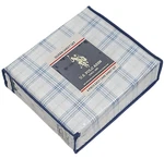 U.s. Polo Assn. Queen Sheet Set 85 Gsm Blue Plaid 4 Piece Free Shipping. Fixed Price $39.99.