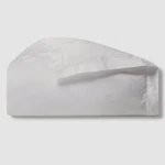 Ralph Lauren White Bethany Organic Cotton Jacquard Duvet Cover Size, Full/queen'. Fixed Price $175.00.