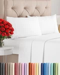 King Size 4 Piece Set - Comfy Breathable & Cooling Sheets Hotel Luxury Bed .... Fixed Price $46.79.