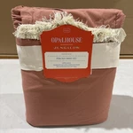 Opalhouse Jungalow Fringed Cotton Percale Sheet Set Full Solid Coral. Fixed Price $10.00.