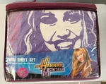 Disney Hannah Montana Star Quality Twin Set 3 Pc Rare Pkg. Fixed Price $90.00.
