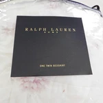 New Ralph Lauren Twin Solange Bed Skirt Ruffle White Lavender Floral 15" Drop. Fixed Price $40.49.