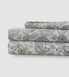 Ienjoy Home Blue Navy Coarse Paisley 3-PIECE Bed Sheet Set, Twin Size. Fixed Price $18.09.