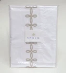 Matouk Gordian Knot King Pillow Sham Truffle 500TC Egyptian Cotton Percale. Fixed Price $129.99.