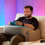 Reading Pillow Extra Large Memory Foam Armrests Gaming Laptop Desk Grey COOLOO8. Fixed Price $89.99.
