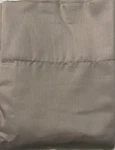 1 Pair King Pillowcases Charter Club Classics Tailored Fit 400TC Cotton Taupe. Fixed Price $25.00.