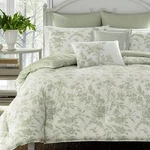 Laura Ashley - Queen Size Bonus Comforter Set, Reversible Cotton Bedding, Inc.... Fixed Price $153.13.